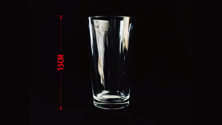 SELF EXPLODING DRINKING GLASS STD (15cm) | Wance 