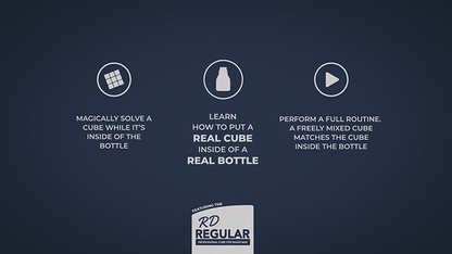 Cube in Bottle Project | Taylor Hughes & David Stryker