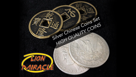 Silver Chinese Coins Set | Lion Miracle