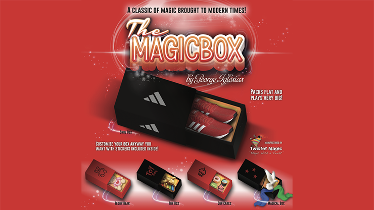 MAGIC BOX BLACK Medium | George Iglesias &amp; Twister Magic 