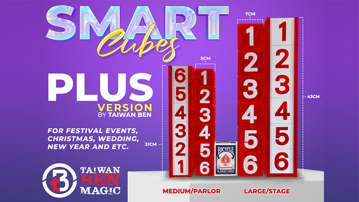Smart Cubes PLUS RED (Large/Stage) | Taiwan Ben 