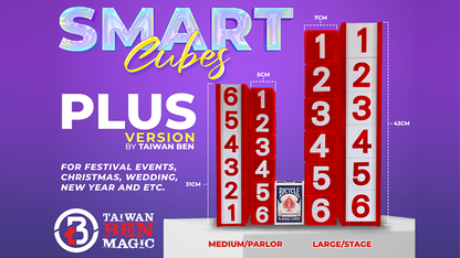 Smart Cubes PLUS RED (Large/Stage) | Taiwan Ben 