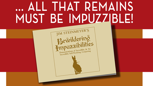 Bewildering Impuzzibilities | Jim Steinmeyer