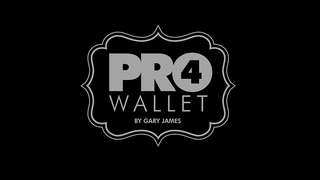 Pro 4 Wallet (Gimmicks and Online Instructions) by Gary James - Trick