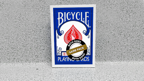 Bicycle 2 Faced Blue Tuck (Mirror Deck Same Both Sides) Playing Card