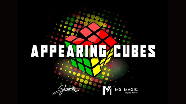 Appearing cubes by Pen & MS Magic - Trick