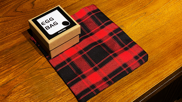 EGG BAG RED PLAID by Bacon Magic - Trick