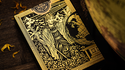 The Great Creator: Earth (Gold Foil) Edition Playing Cards by Riffle Shuffle