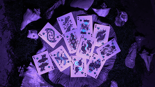 Bioluminescent Playing Cards