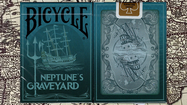 Gilded Neptunes Graveyard (Ship) Playing Cards