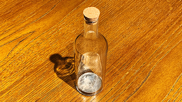 REAL COIN IN BOTTLE (HALF) by Bacon Magic - Trick