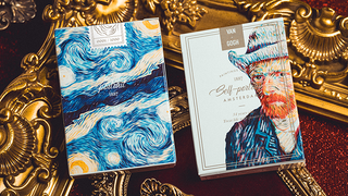 Van Gogh Self-Portrait (Borderless) Playing Cards
