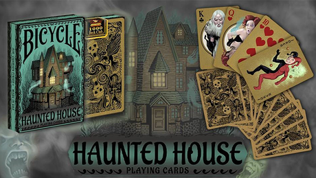 Bicycle Haunted House Playing Cards by Collectable Playing Cards
