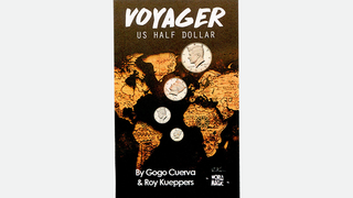 Voyager US Half Dollar (Gimmick and Online Instruction) by GoGo Cuerva - Trick
