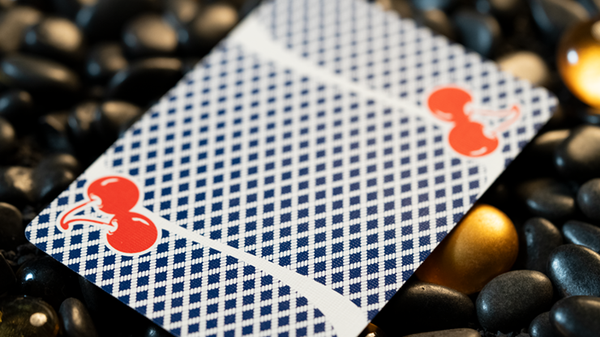 Limited Bee X Cherry (Blue) Playing Cards