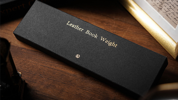 Leather Book Weight (Brown) | TCC Presents