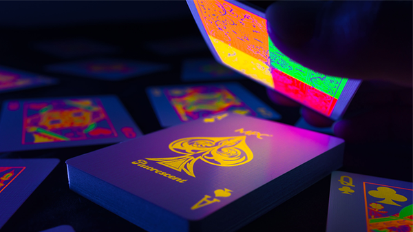 QUAD Florescent Playing Cards