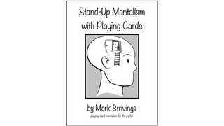 Stand-Up Mentalism With Playing Cardsby Mark Strivings - Book