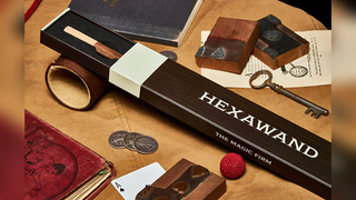 Hexawand Walnut (Brown) Wood by The Magic Firm - Trick