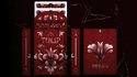 Grand Tulip Red Gilded Playing Cards