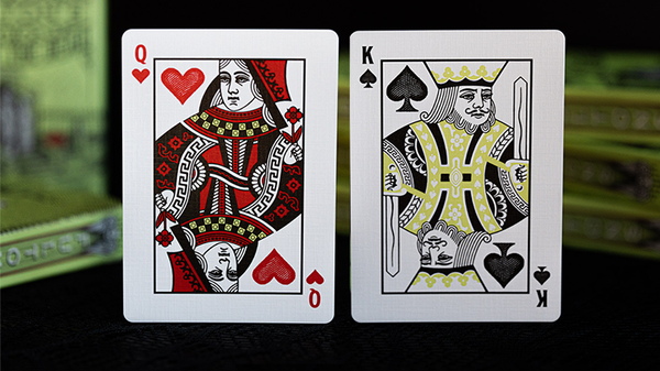 FULTON'S Day Of The Dead Green Edition Playing Cards