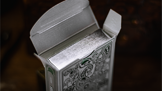 Emerald Wonder (Silver Gilded) Playing Cards