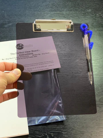 CLEAR CLIP BOARD | PRO-MAGIC