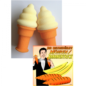 The world-famous ice cream cone trick