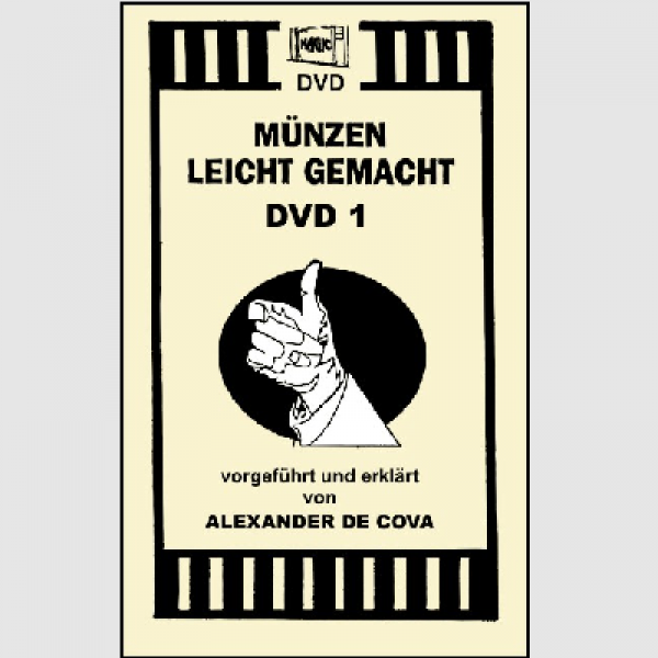 Coins Made Easy - Part 1 | Alexander de Cova - (DVD) 