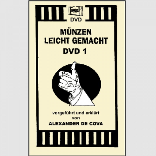Coins Made Easy - Part 1 | Alexander de Cova - (DVD) 