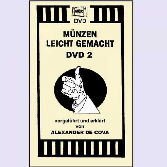 Coins Made Easy - Part 2 | Alexander de Cova - (DVD) 