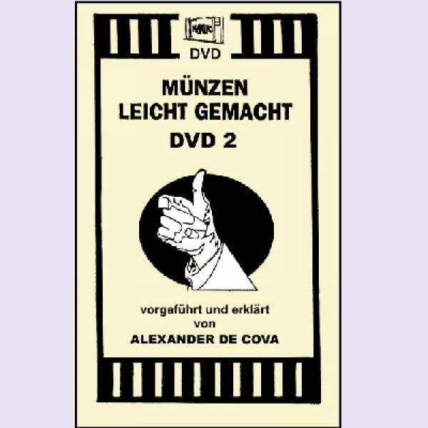 Münzen - leicht gemacht - Teil 2 | Alexander de Cova - (DVD)