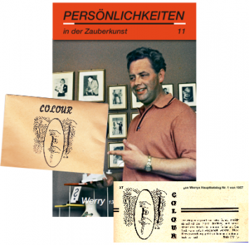 Personalities in magic - Werry with original trick COLOUR