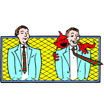The upright tie 