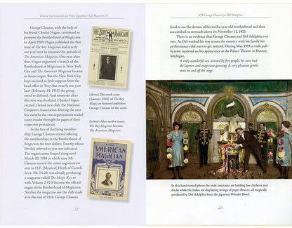 Classic Correspondence from Egyptian Hall Museum IV | Mike Caveney 