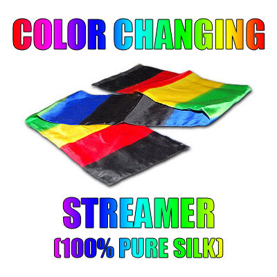 Color Changing Streamer 100% Silk | Vincenzo Di Fatta
