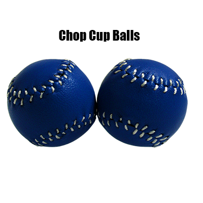 Chop Cup Balls blau Leather (Set of 2) | Leo Smetsers