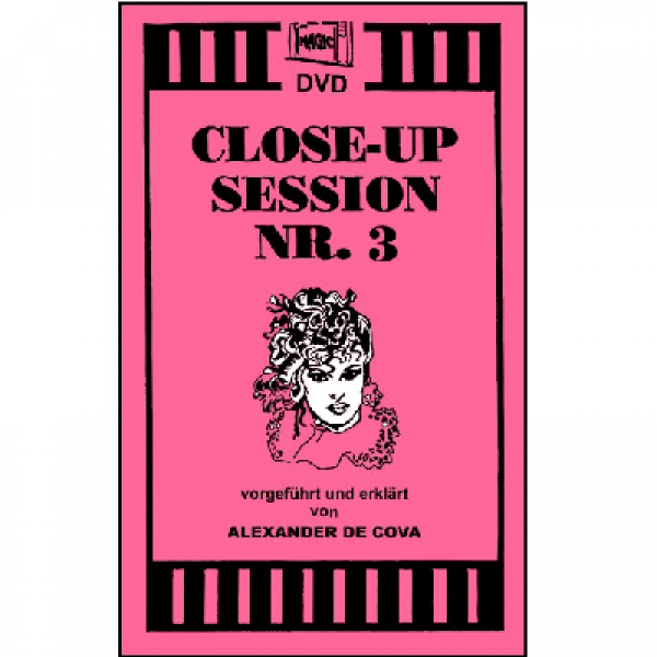 Close up Session 3 | Alexander de Cova - (DVD) 