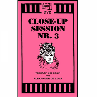 Close up Session 3 | Alexander de Cova - (DVD)