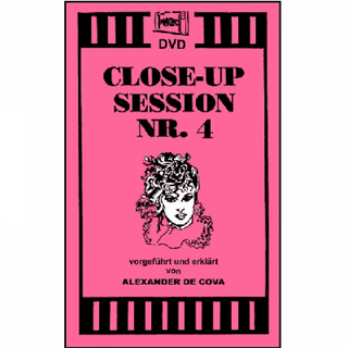 Close up Session 4 | Alexander de Cova - (DVD)