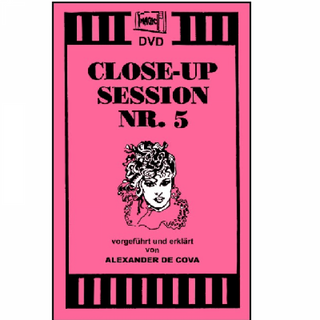 Close up Session 5 | Alexander de Cova - (DVD)