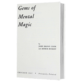 Gems of Mental Magic by Arthur Buckley and The Conjuring Arts Research Center - eBook DOWNLOAD
