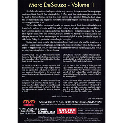 Master Works of Conjuring Vol. 1 | Marc DeSouza - (DVD)