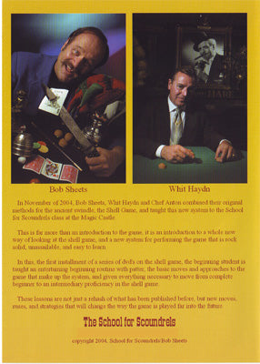 Intro to the Shell Game: Volume One | Bob Sheets and Whit Hadyn - (DVD)
