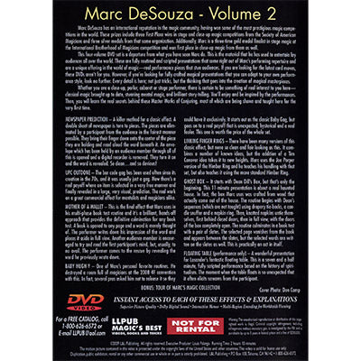 Master Works of Conjuring Vol. 2 | Marc DeSouza - (DVD)