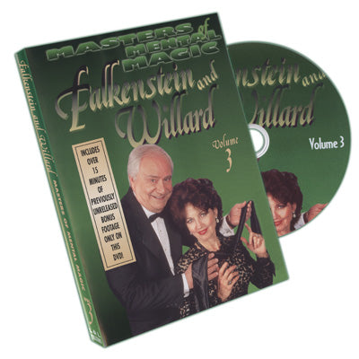 Falkenstein and Willard Masters of Mental Magic Vol Vol.3 - (DVD)