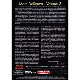 Master Works of Conjuring Vol. 3 | Marc DeSouza - (DVD)