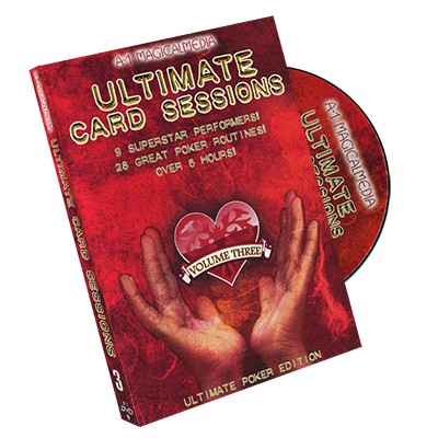 Ultimate Card Sessions - Vol. 3 - Ultimate Poker Edition - (DVD)