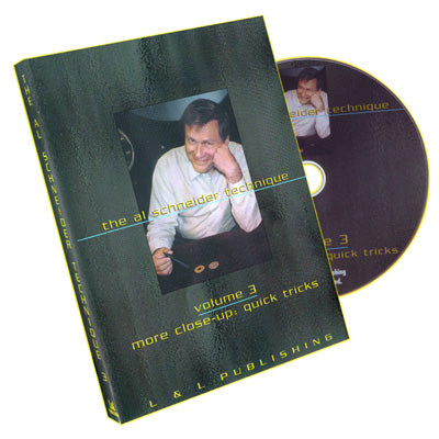 The Al Schneider Technique Vol. 3: More Close up | L&L Publishing - (DVD)