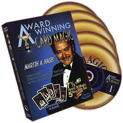 Award Winning Card Magic (5 DVD Set) | Martin Nash - (DVD)